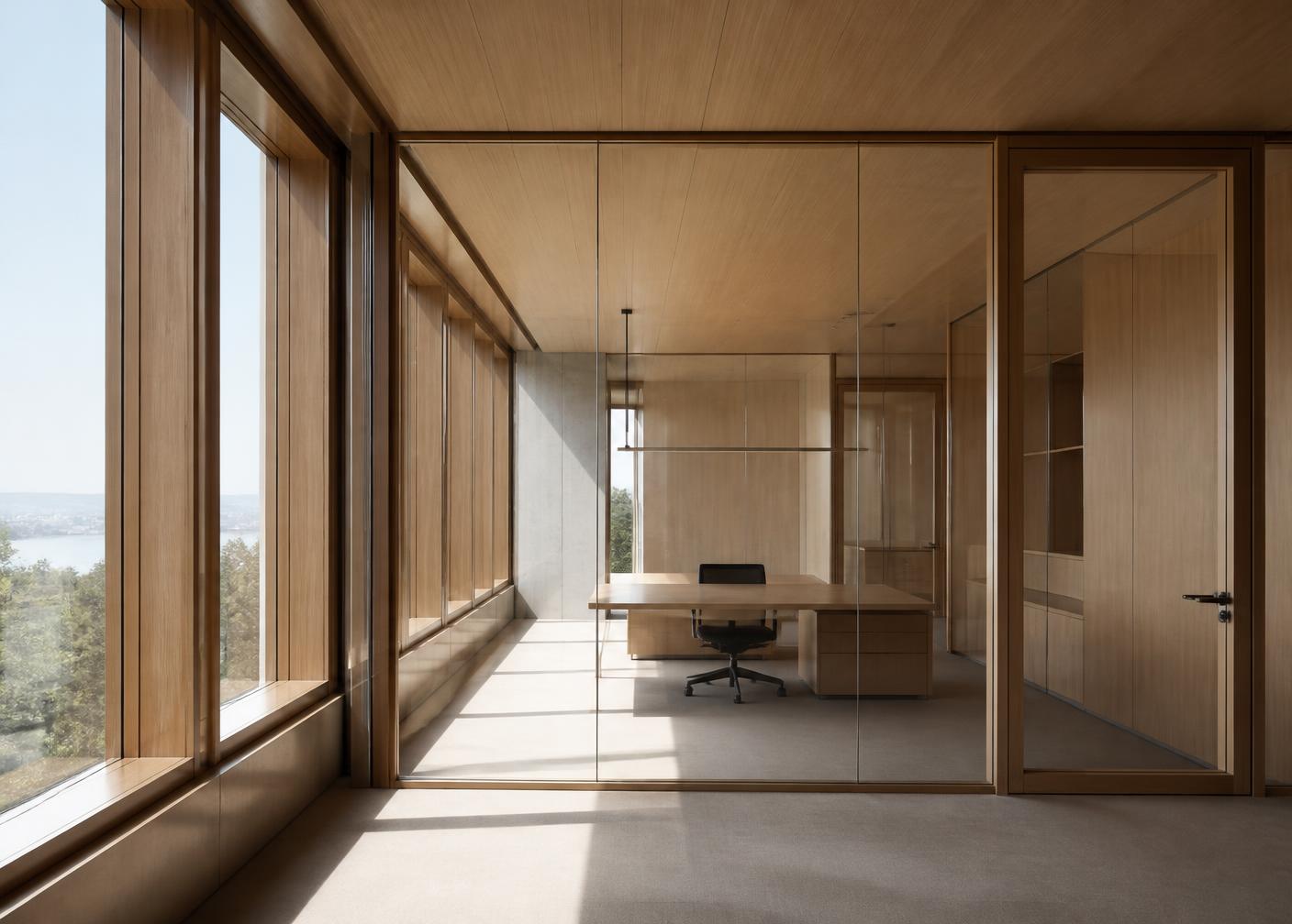 Illustrative architectural photography representing the commercial sector. Not a Sustainable Nama project.